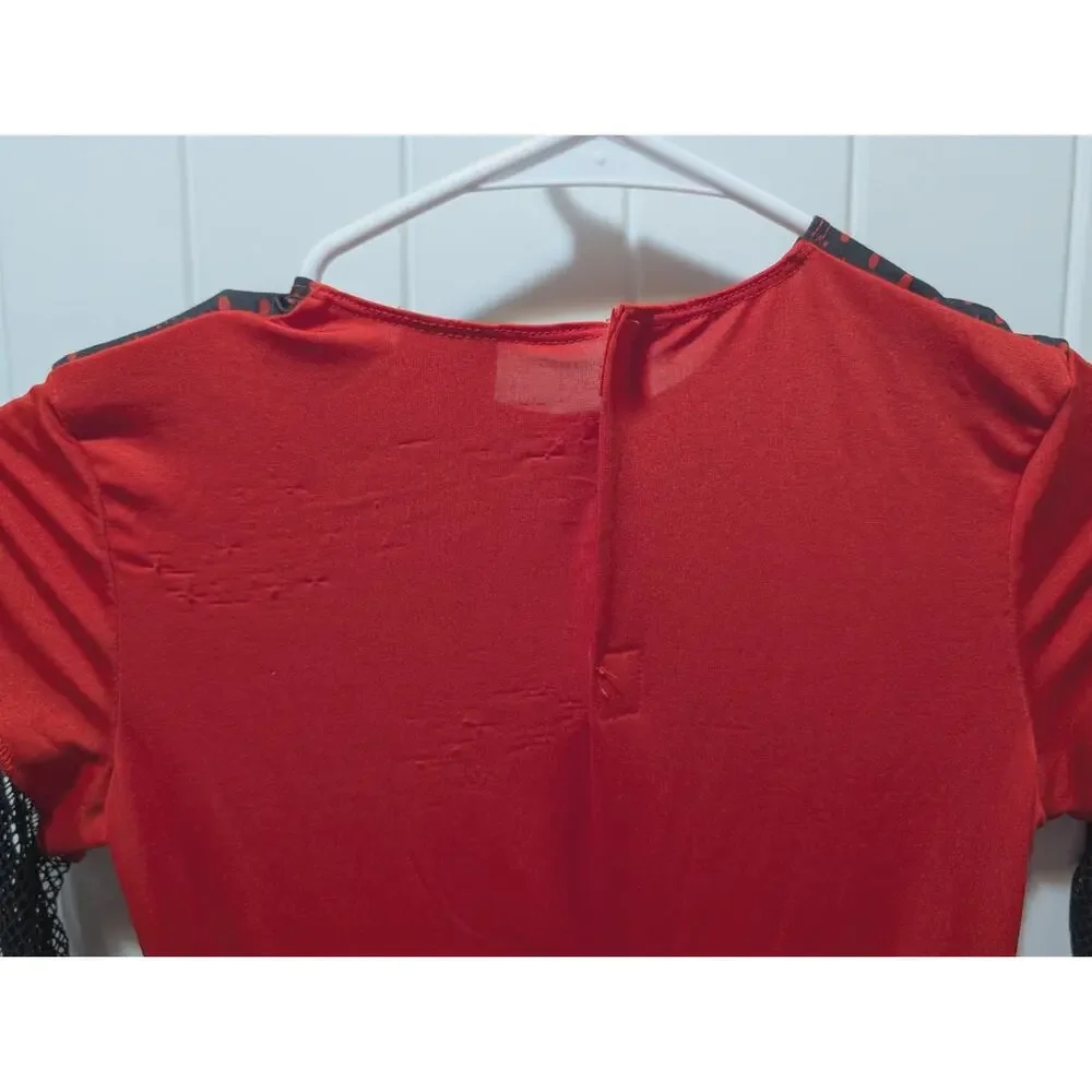Spirit Disney Descendants The Rise Of Red Halloween Costume Cosplay Size L - Picture 11 of 12